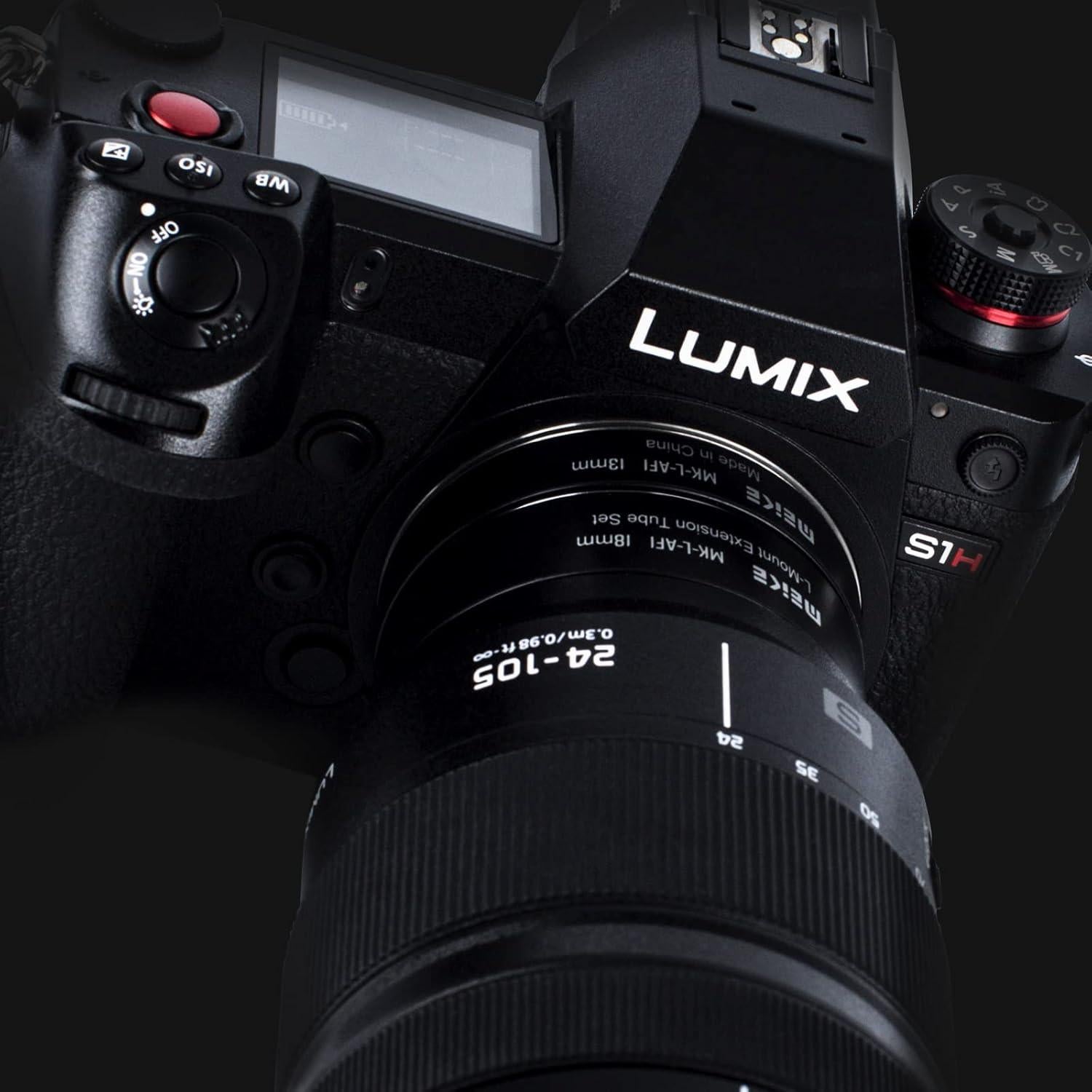 Anillos Adaptadores de Tubo de Extensión Macro Meike MK-L-AF1 13mm 18mm