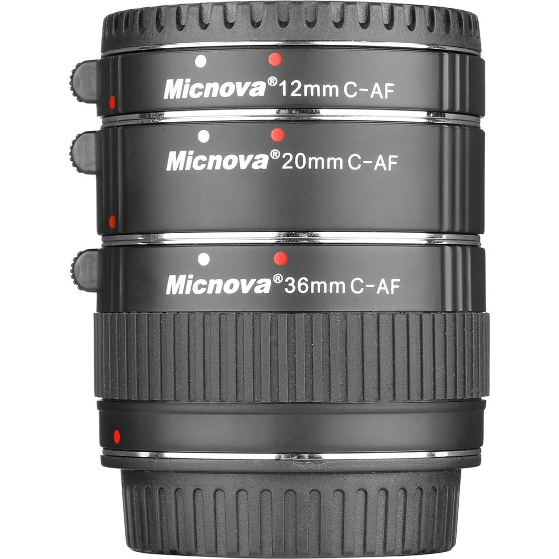 Tubo de Extensión Macro Sevenoak KK-C68 para Canon DSLR 12/20/36mm