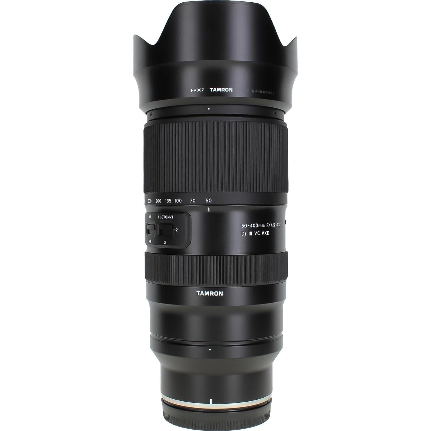 Lente Tamron 50-400mm f/4.5-6.3 Di III VC VXD para Nikon Z