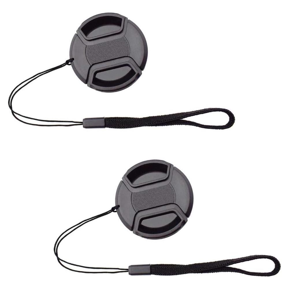Tapa de Lente 46mm BTER - 2 Pcs Compatible Nikon Canon Sony