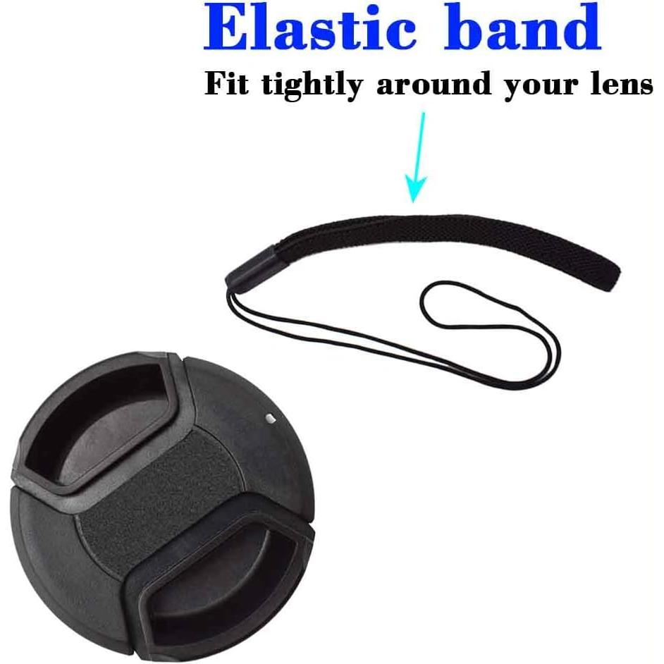 Tapa de Lente 46mm BTER - 2 Pcs Compatible Nikon Canon Sony