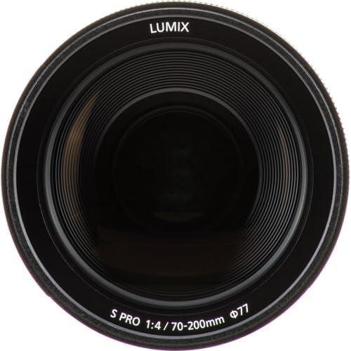 Lente Panasonic Lumix S PRO 70-200mm f/4 O.I.S. + Kit Accesorios