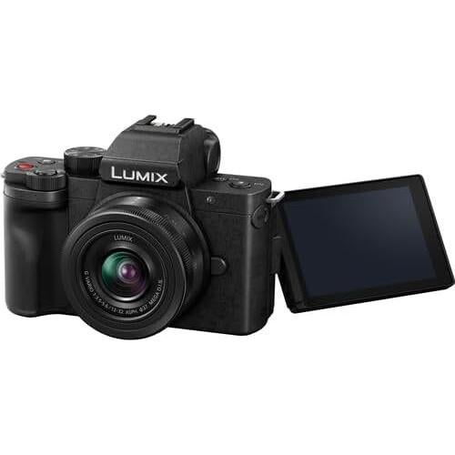 Cámara Sin Espejo Panasonic Lumix G100D 4K con Lentes y Accesorios