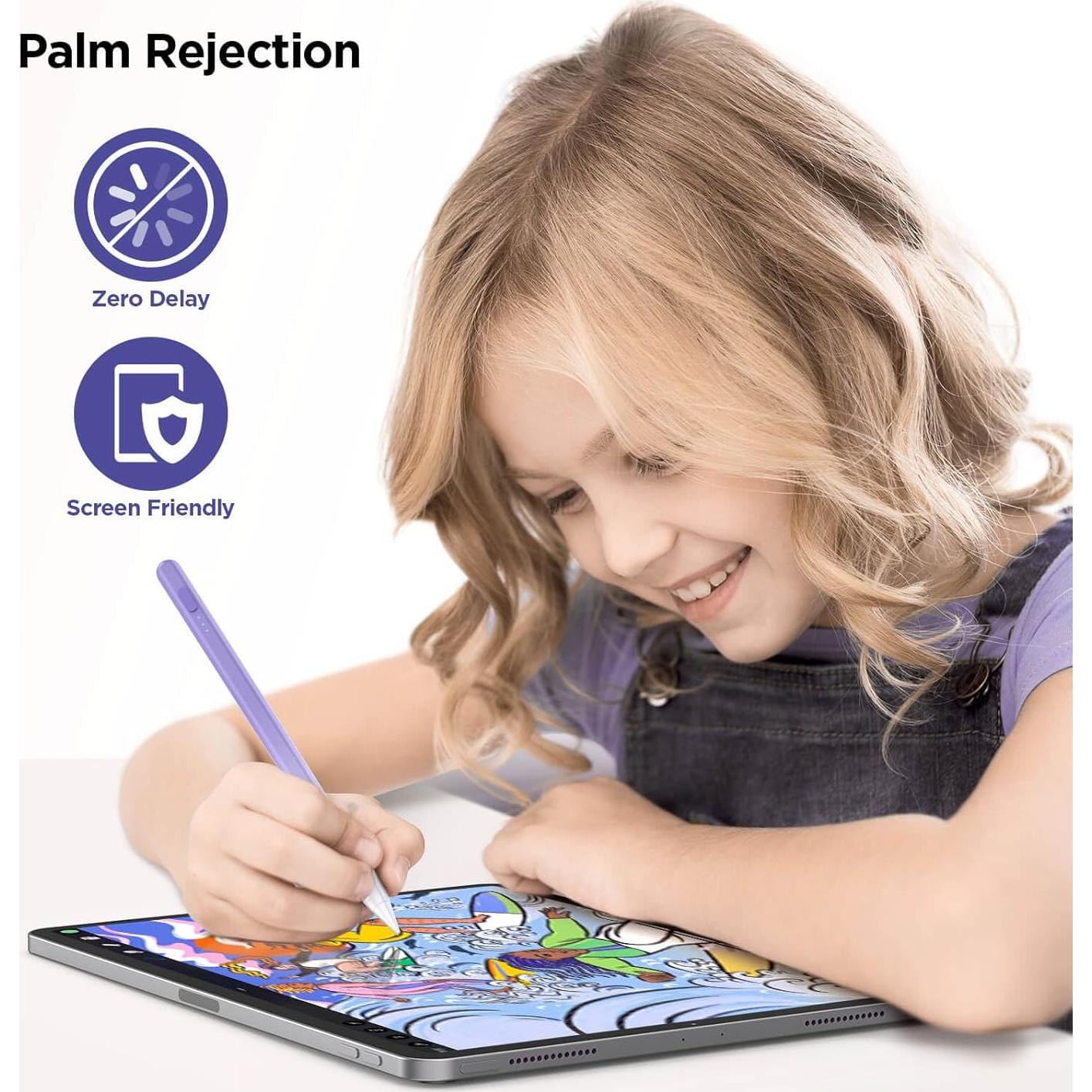 Stylus Pen DEGEE para iPad 2018-2024, Carga Rápida 15 min