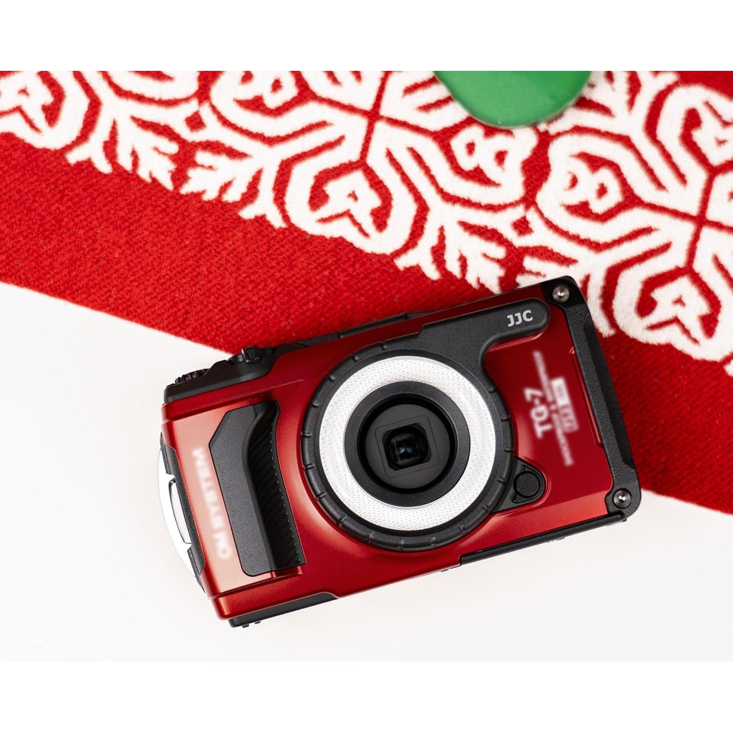 Anillo de guía de luz LED JJC para cámaras Olympus Tough TG-7