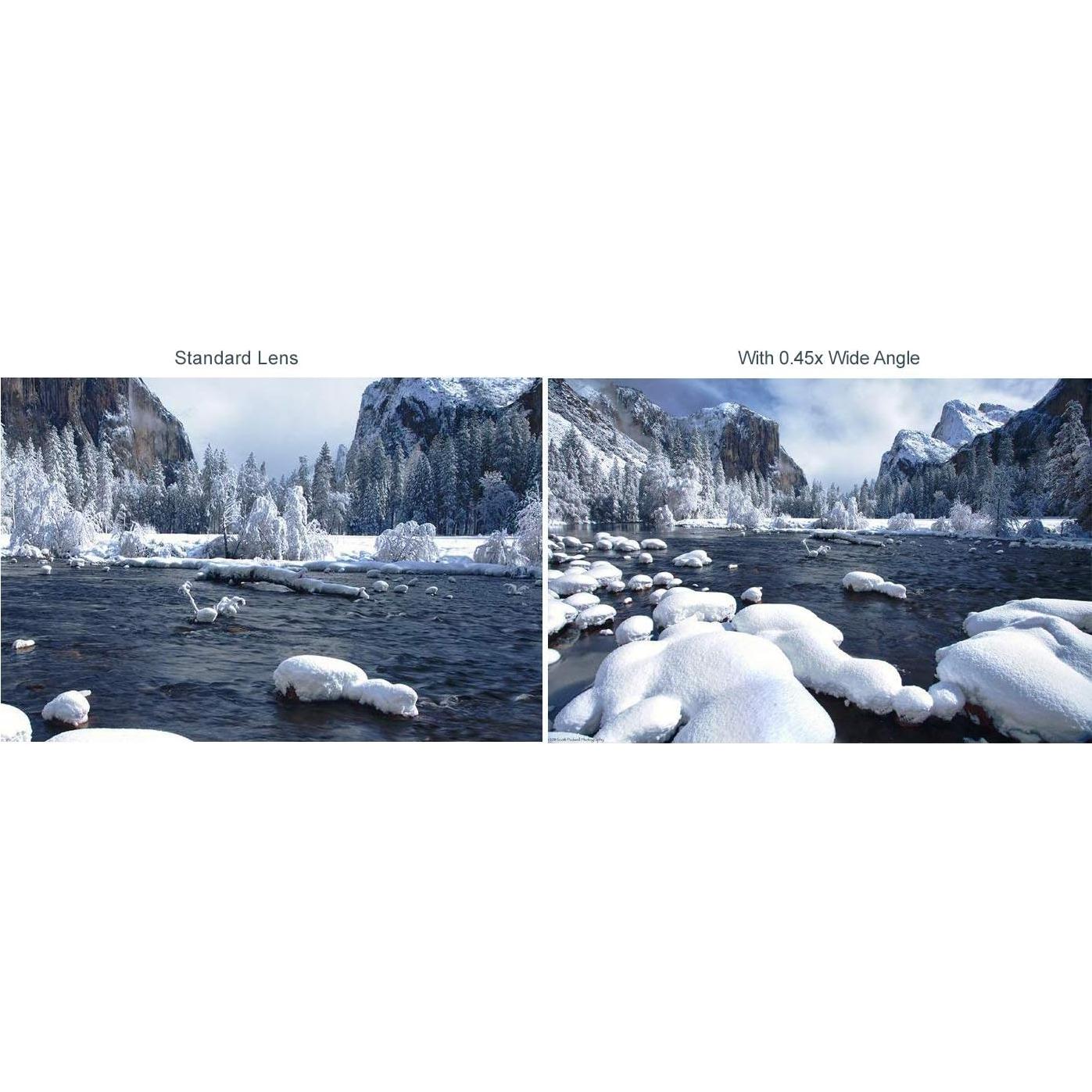 Lente Gran Angular 0.45x para Olympus Tough TG-4 + Adaptador