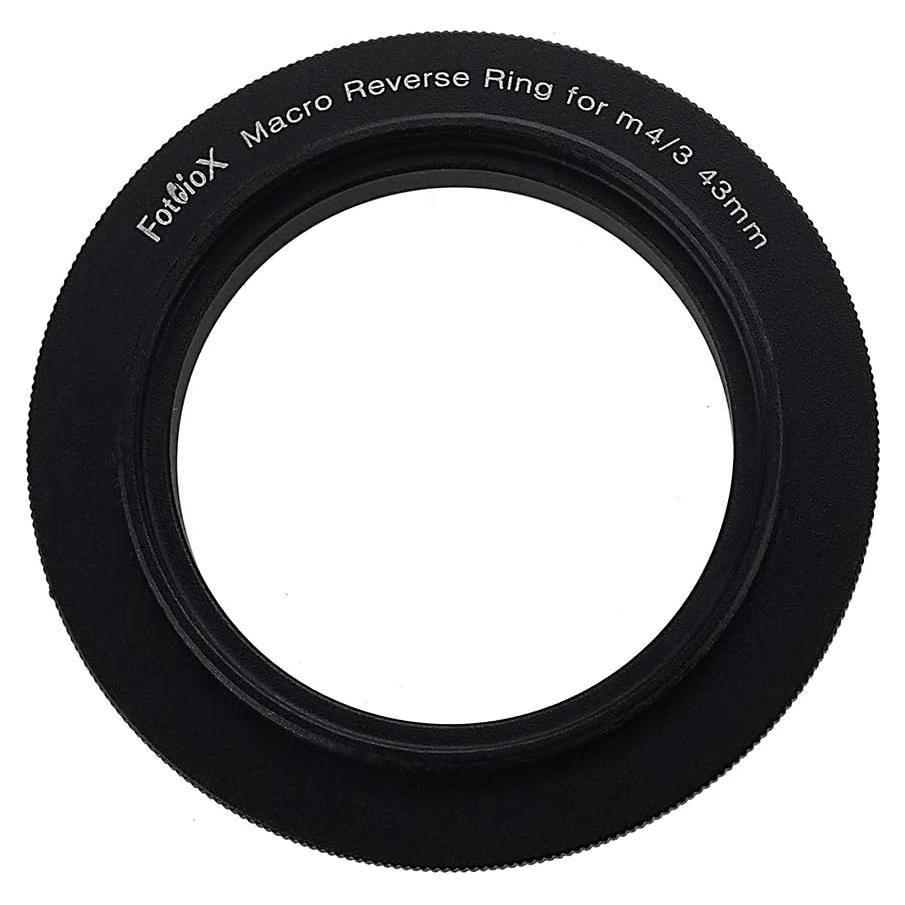 Adaptador Macro Fotodiox Reverse Ring 43mm para MFT Olympus Panasonic