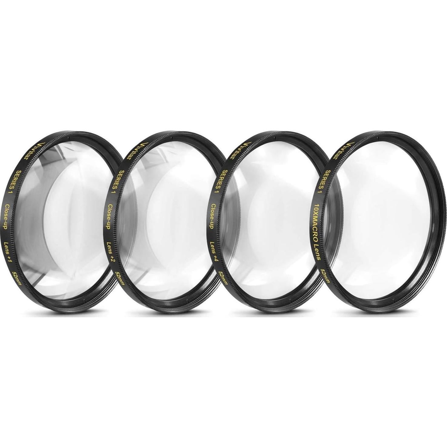 Juego de Filtros de Acercamiento 37mm Big Mike's +1, +2, +4, +10