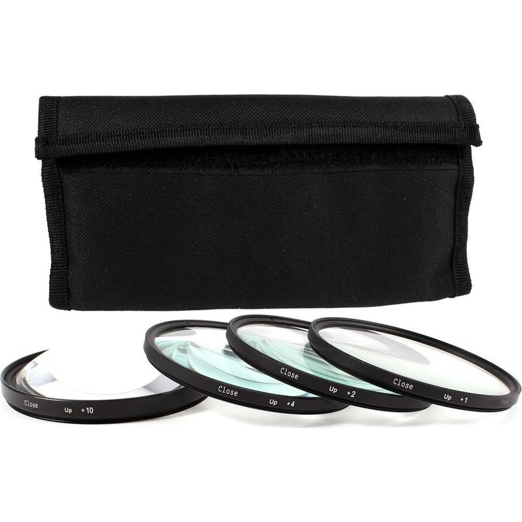 Juego de Filtros de Acercamiento 37mm Big Mike's +1, +2, +4, +10