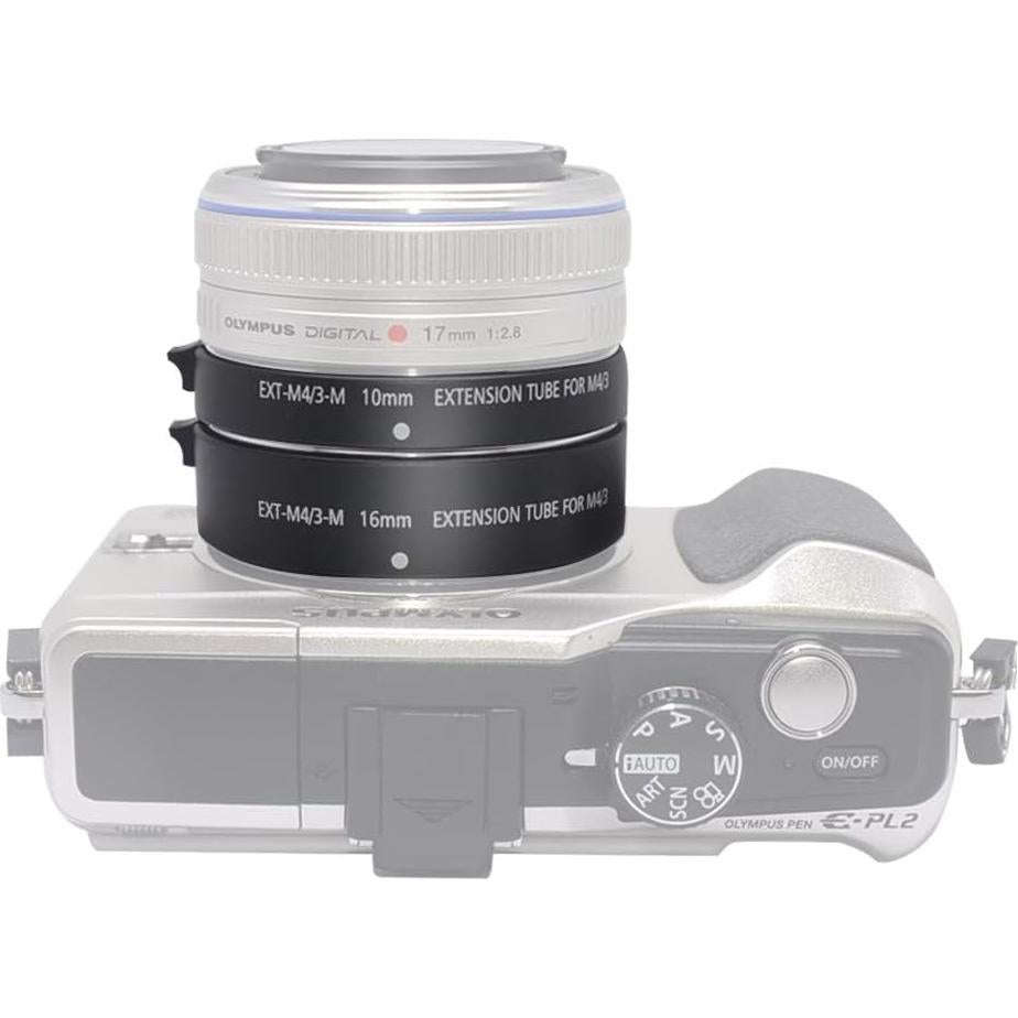 Tubo de Extensión Automático Mcoplus EXT-M4/3-M 10mm 16mm para Cámara Micro 4/3