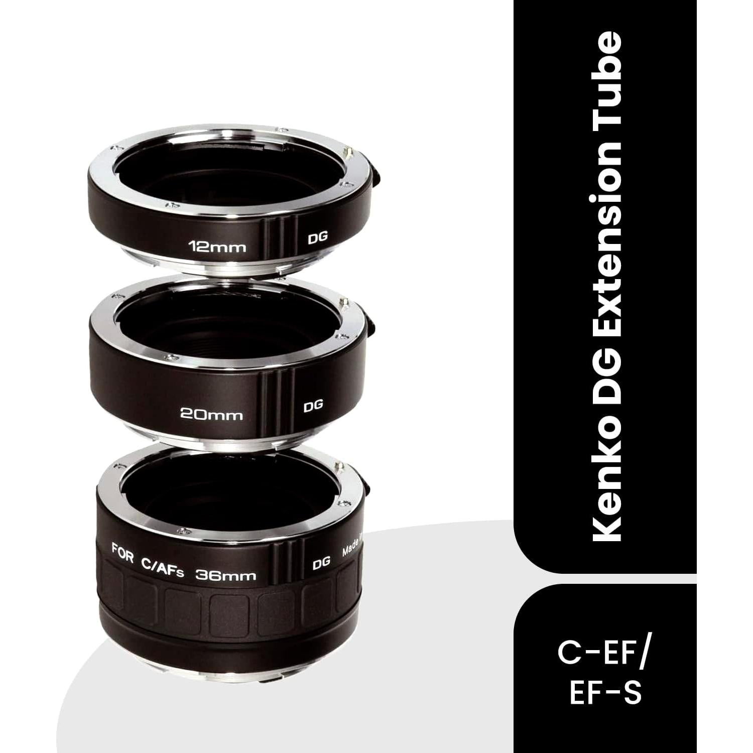 Juego de Tubos de Extensión Kenko DG para Lentes Canon EF