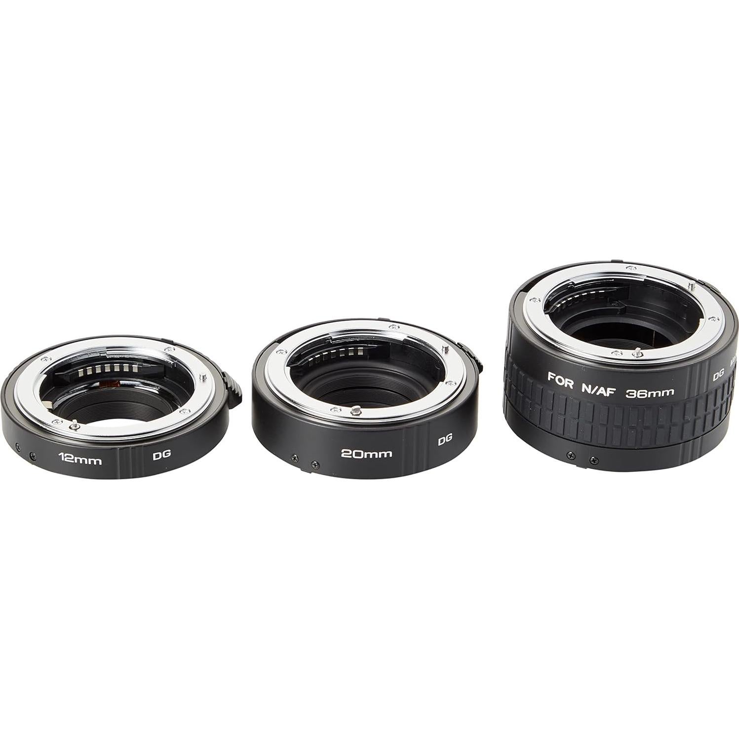 Juego de tubos de extensión Kenko 2042 para Nikon AF 12/20/36 mm