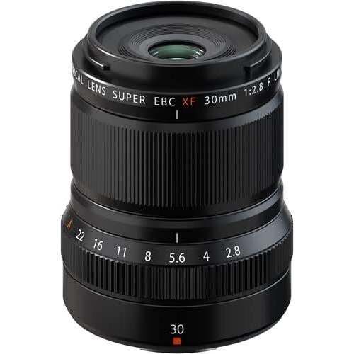 Lente Fujifilm XF 30mm f/2.8 R LM WR Macro con Accesorios