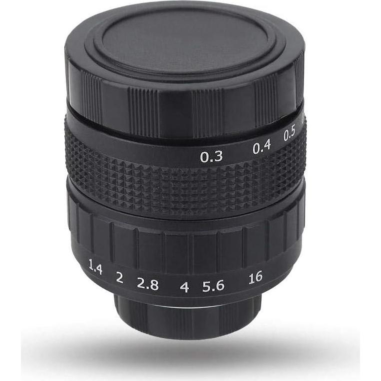 Lente CCTV C Mount 50mm f/1.4 Bindpo - Focal Fija Manual