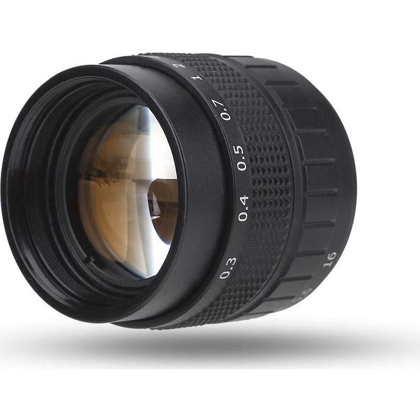 Lente CCTV C Mount 50mm f/1.4 Bindpo - Focal Fija Manual