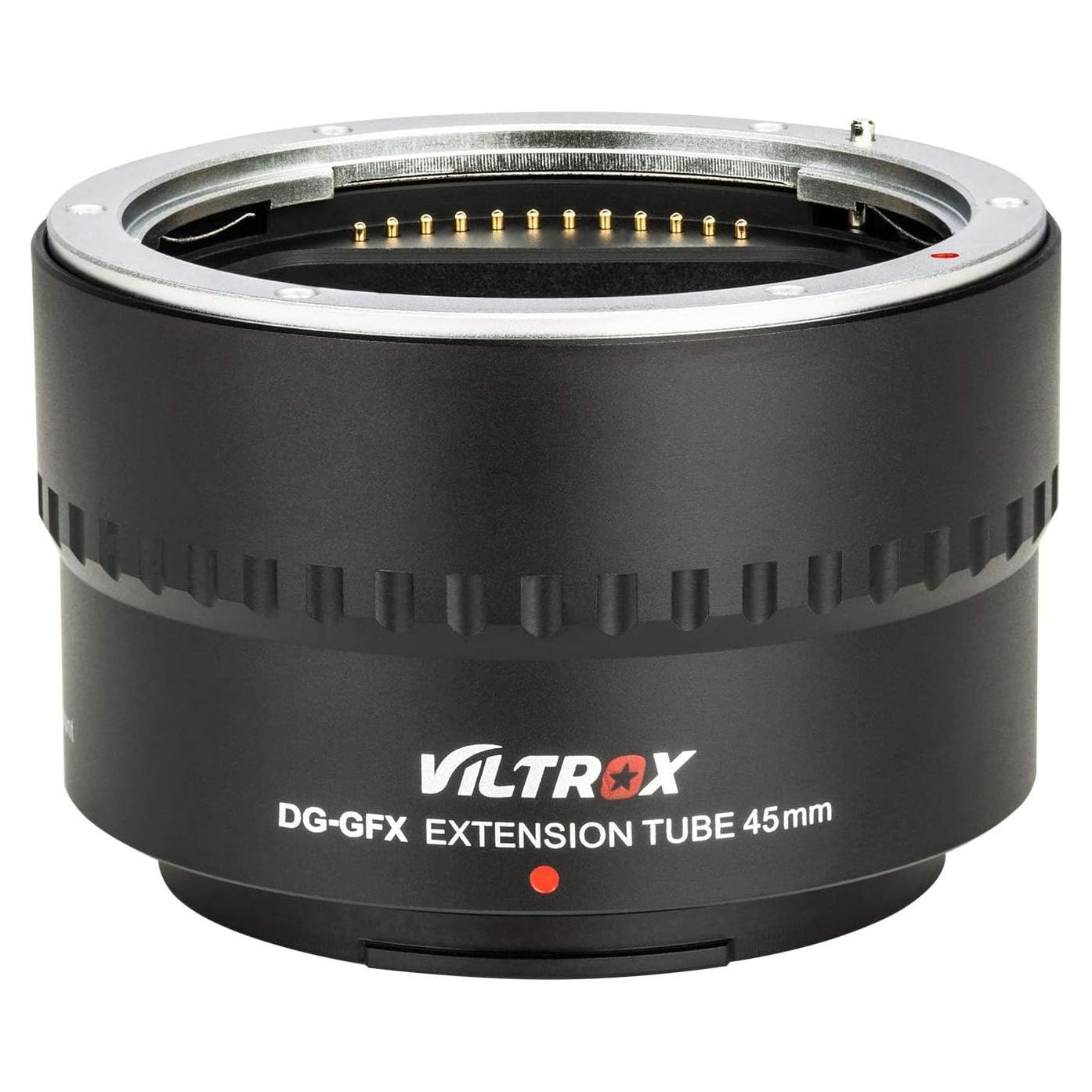 Adaptador de Tubo de Extensión Macro VILTROX DG-GFX 45mm para Fujifilm