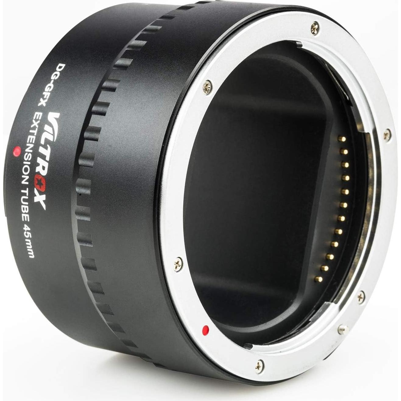 Adaptador de Tubo de Extensión Macro VILTROX DG-GFX 45mm para Fujifilm
