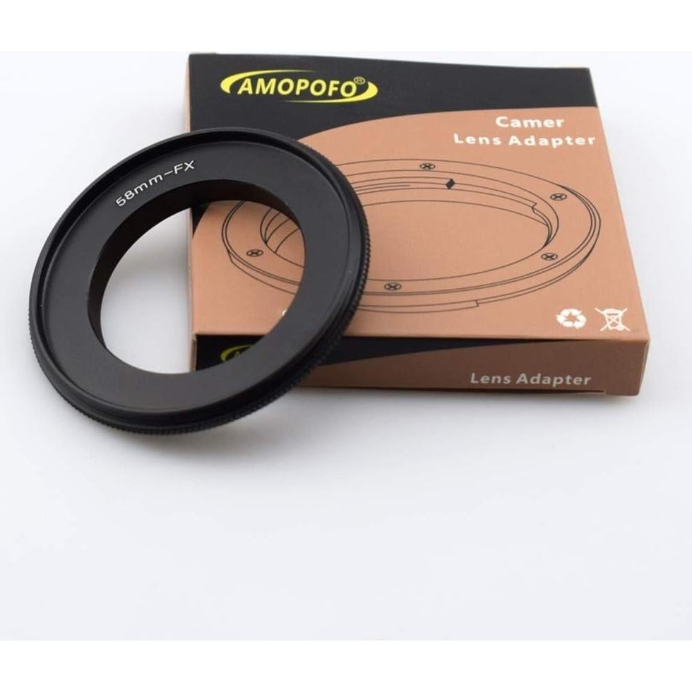 Anillo Inverso Macro 58mm AMOPOFO para Fujifilm FX