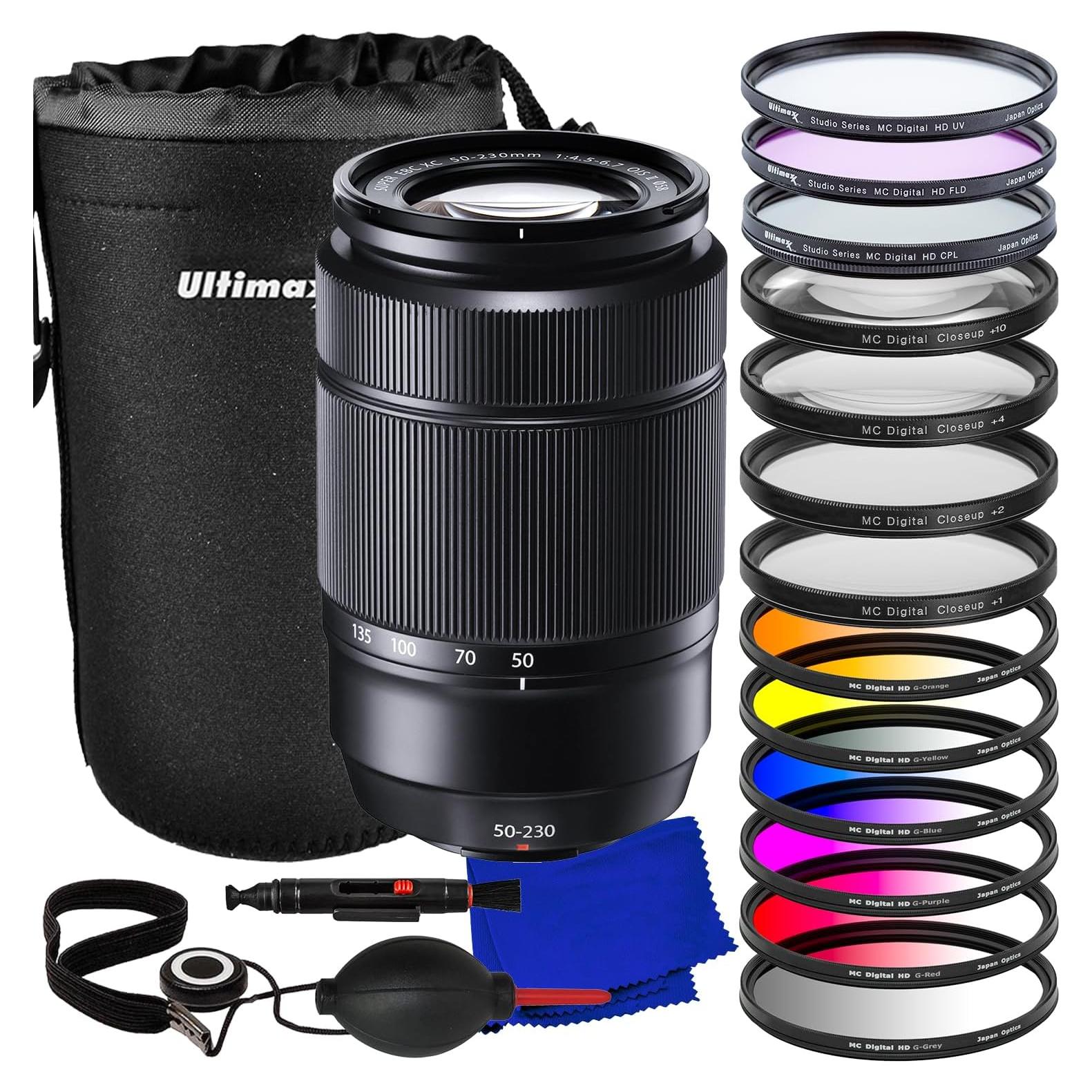 Lente Fujifilm XC 50-230mm f/4.5-6.7 OIS II + Accesorios