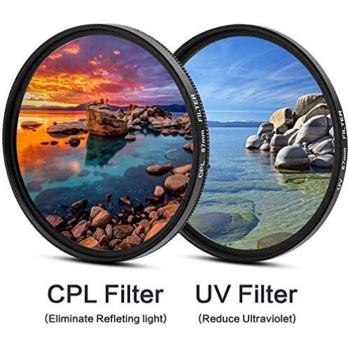 Kit de Filtros de Lente 52mm Sedremm: UV, CPL, ND Ajustable