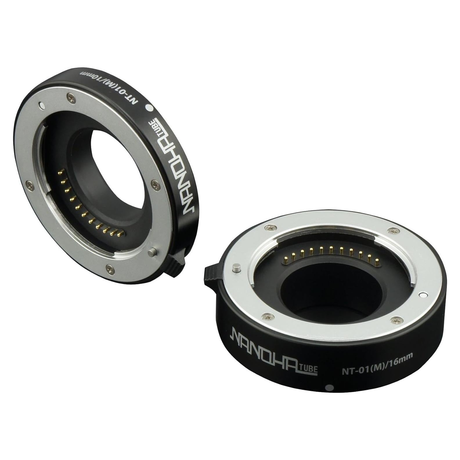 Juego de tubos de extensión NANOHA NT-01M 10mm/16mm para cámaras sin espejo