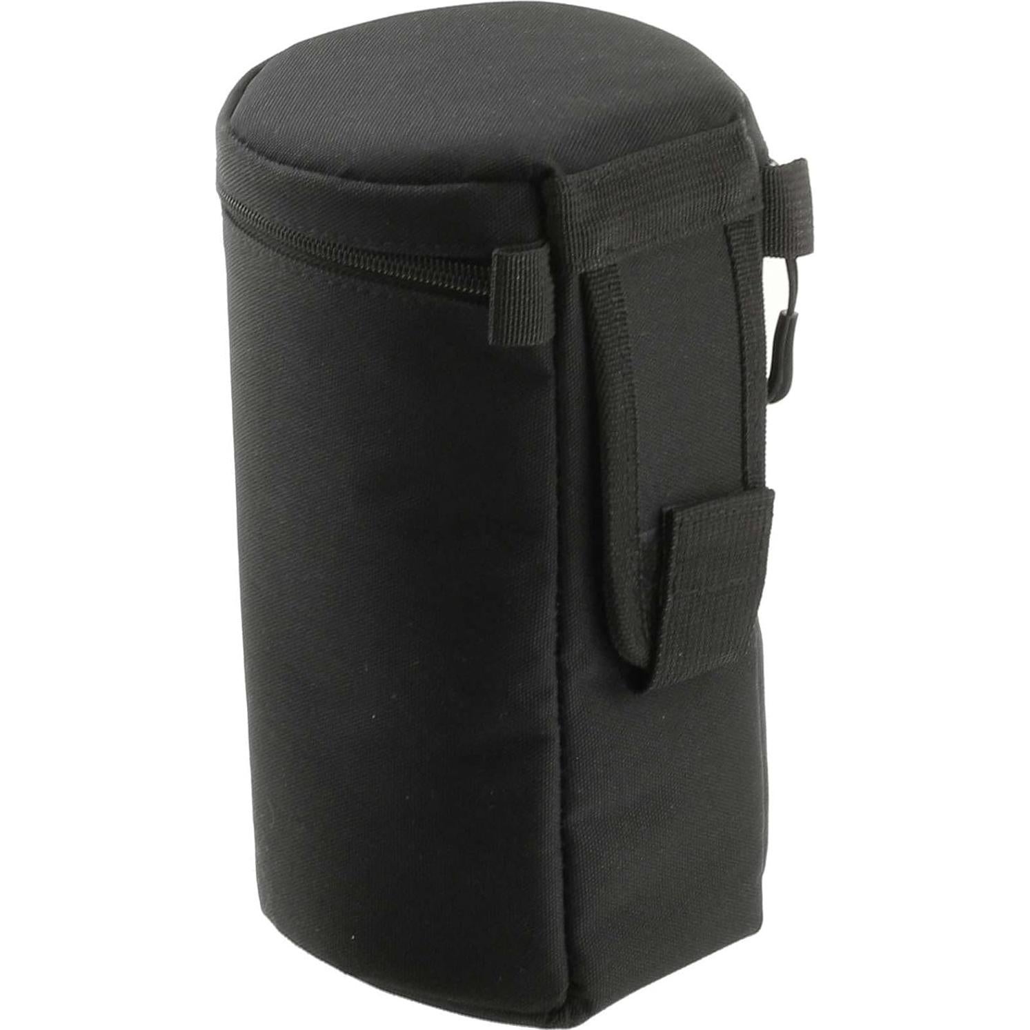 Funda Protectora de Lente de Cámara Navitech Negra 21x10cm