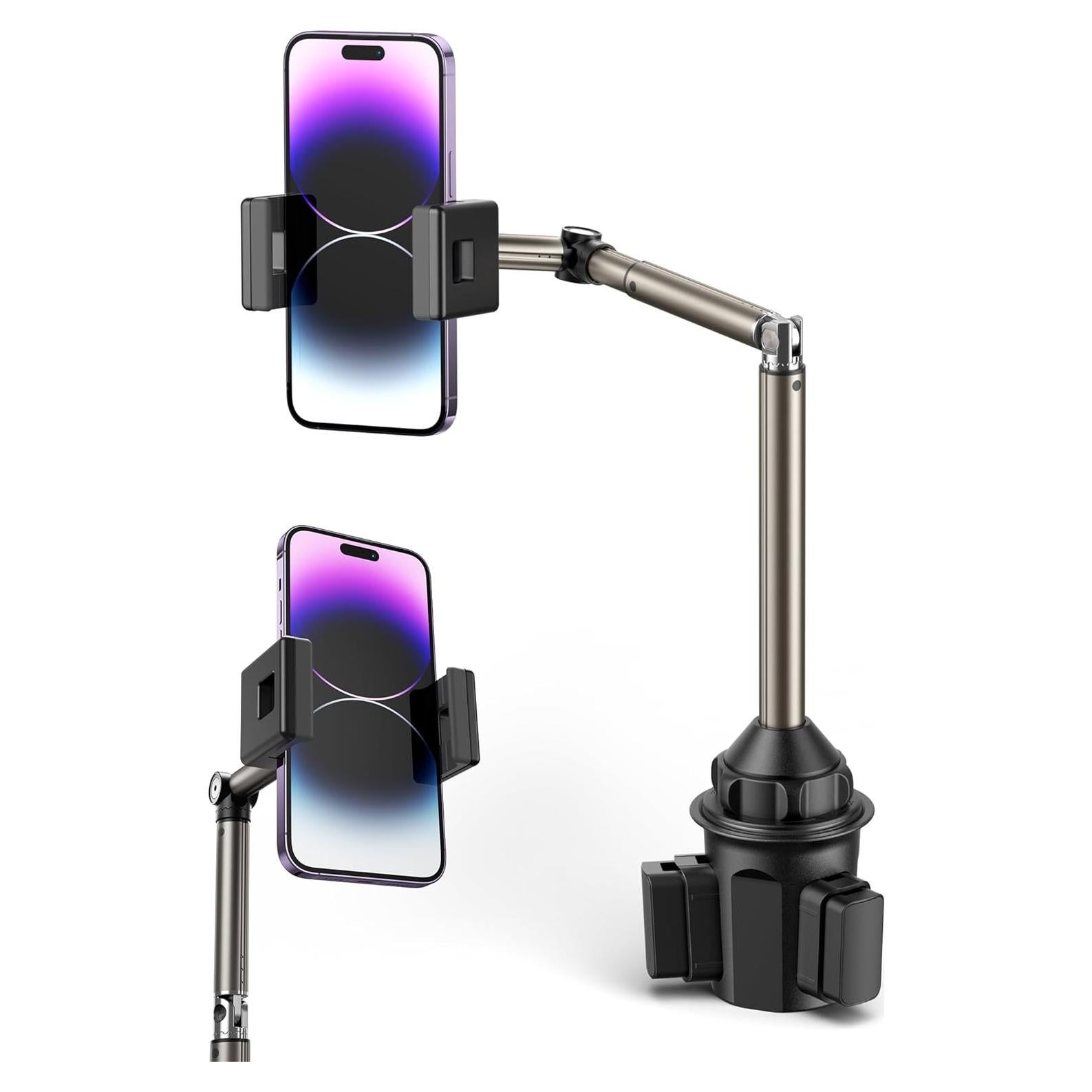 Soporte para teléfono JSAUX SP0210 para portavasos ajustable