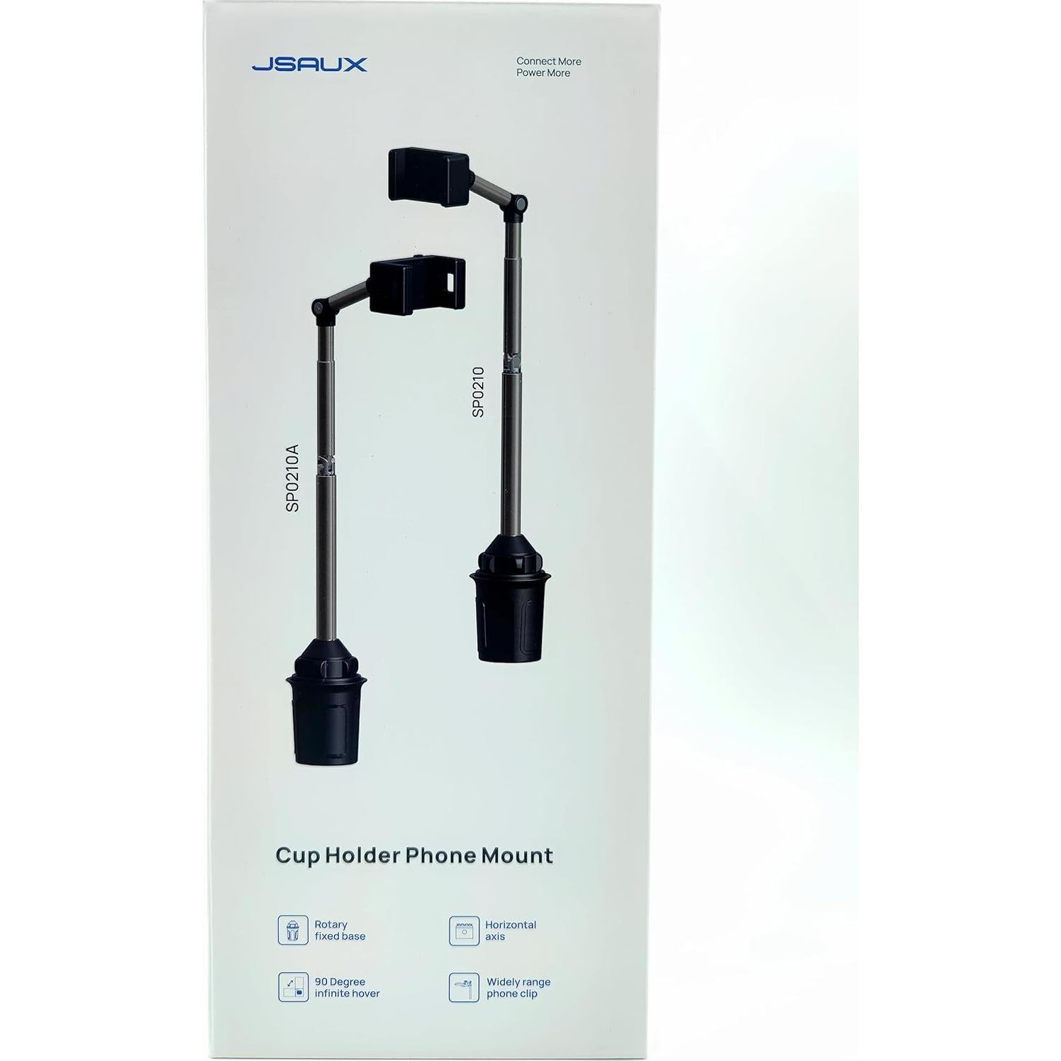 Soporte para teléfono JSAUX SP0210 para portavasos ajustable