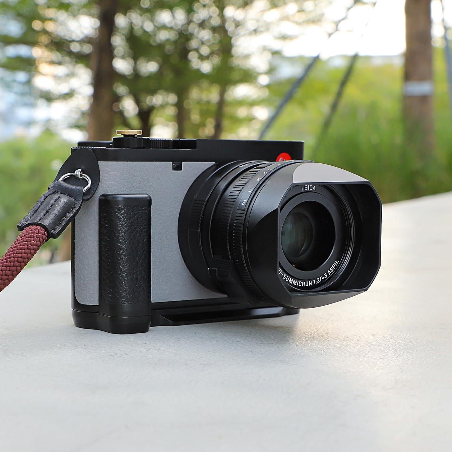 Capucha Cuadrada de Metal Haoge LH-LQ343B para Leica Q3