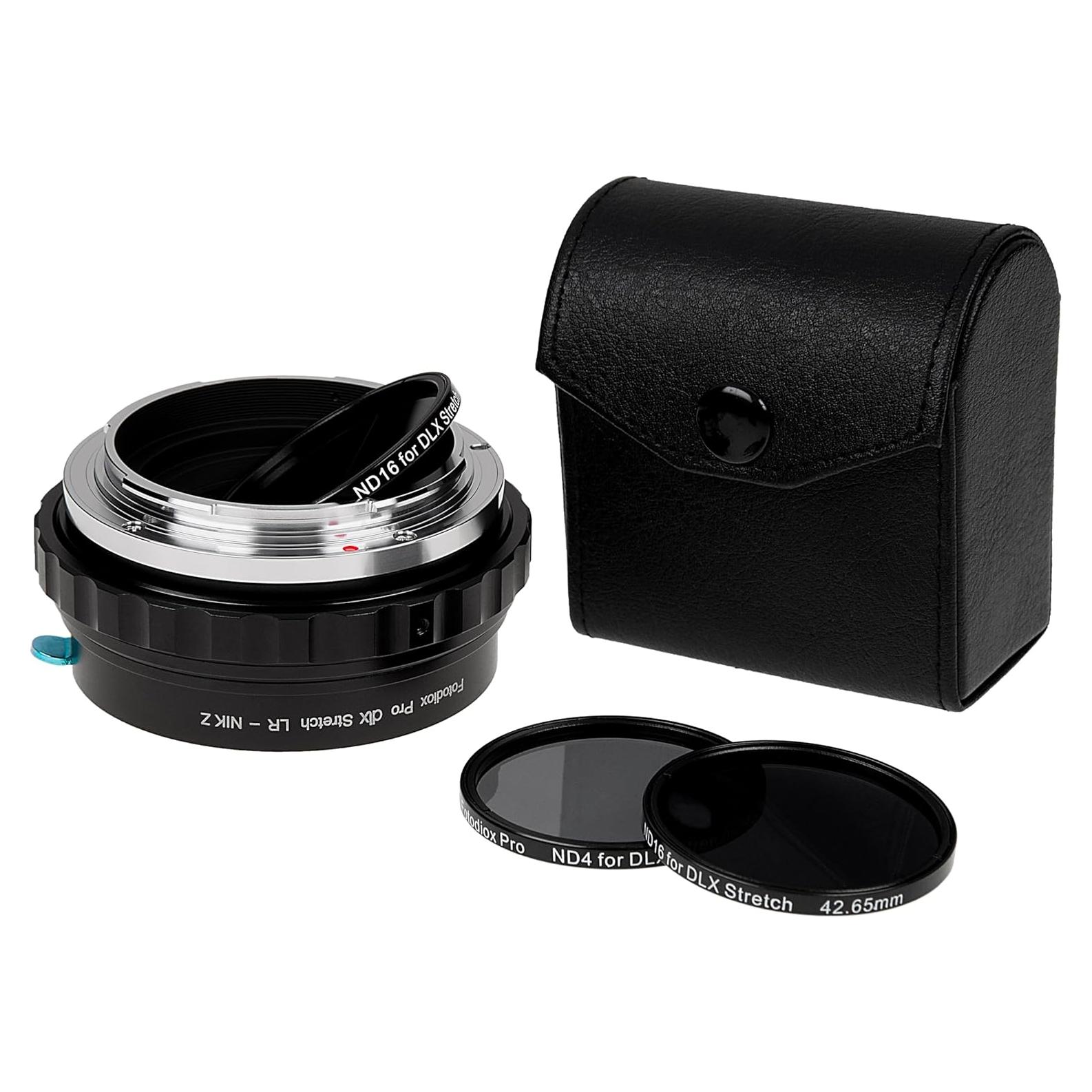 Adaptador Fotodiox DLX Stretch Leica R a Nikon Z - Macro y Filtros ND