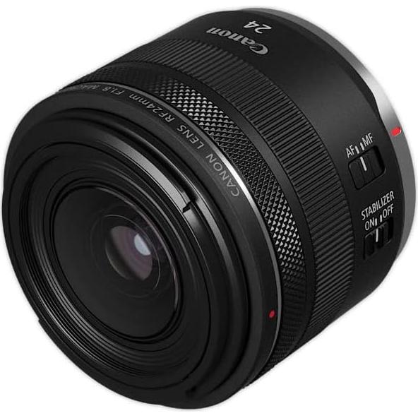 Lente Canon RF 24mm F1.8 Macro IS STM - 269g
