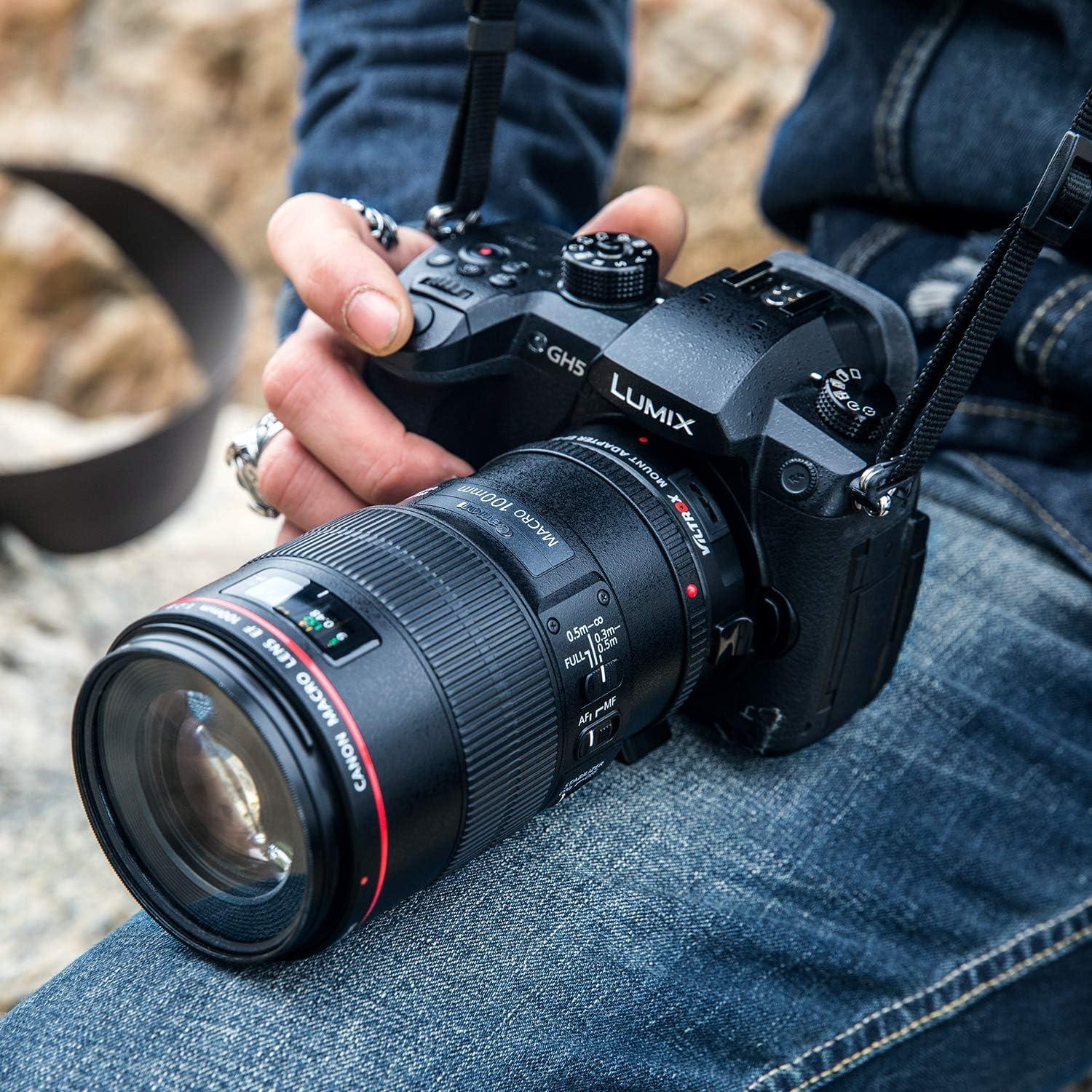 Adaptador Viltrox EF-M2 II 0.71x para Lentes Canon EF a M4/3