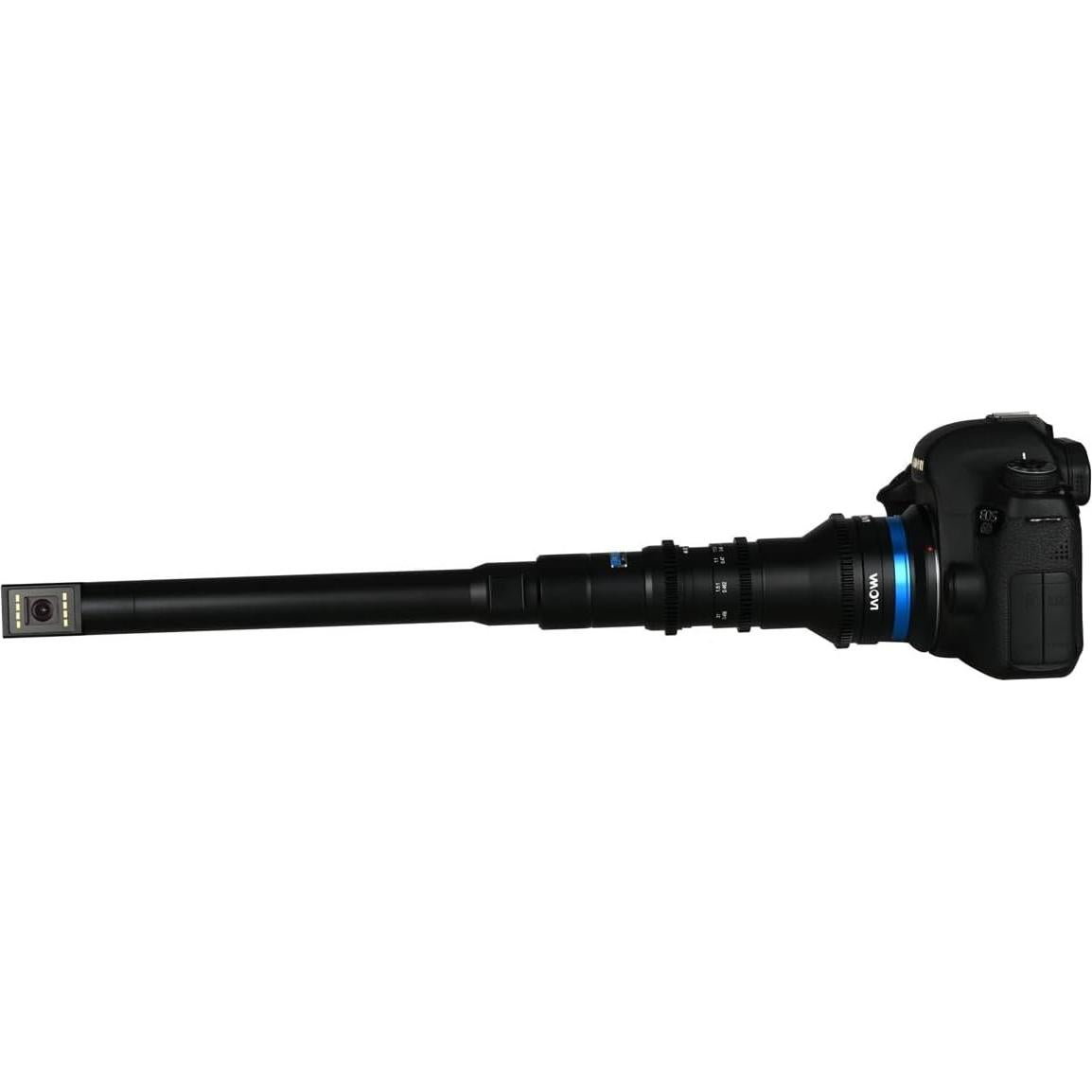 Lente Laowa 24mm T14 2X Periprobe Canon EF Cine-Mod