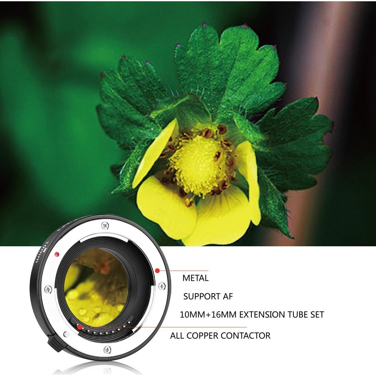 Tubo de Extensión Macro Meike MK-F-AF3 para Cámaras Fujifilm