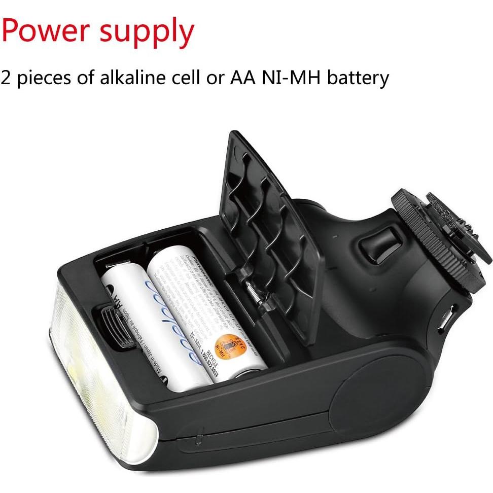 Flash Automático Meike MK-320S para Cámaras Sony MI Hot Shoe