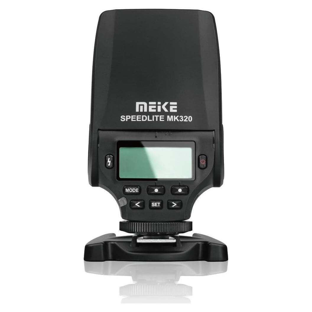 Flash Speedlite MEIKE MK-320P TTL GN32 para Olympus y Panasonic