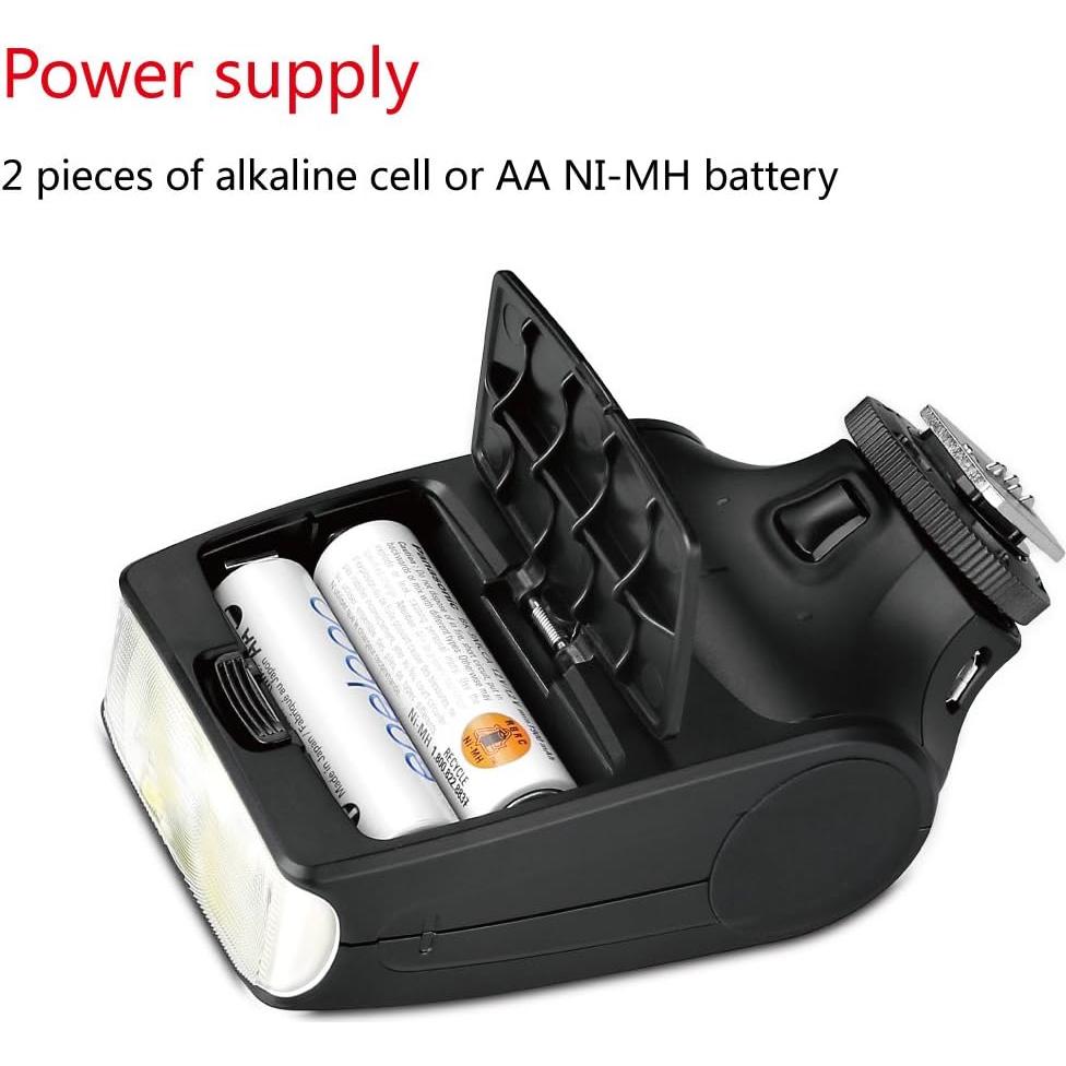 Flash Speedlite MEIKE MK-320P TTL GN32 para Olympus y Panasonic