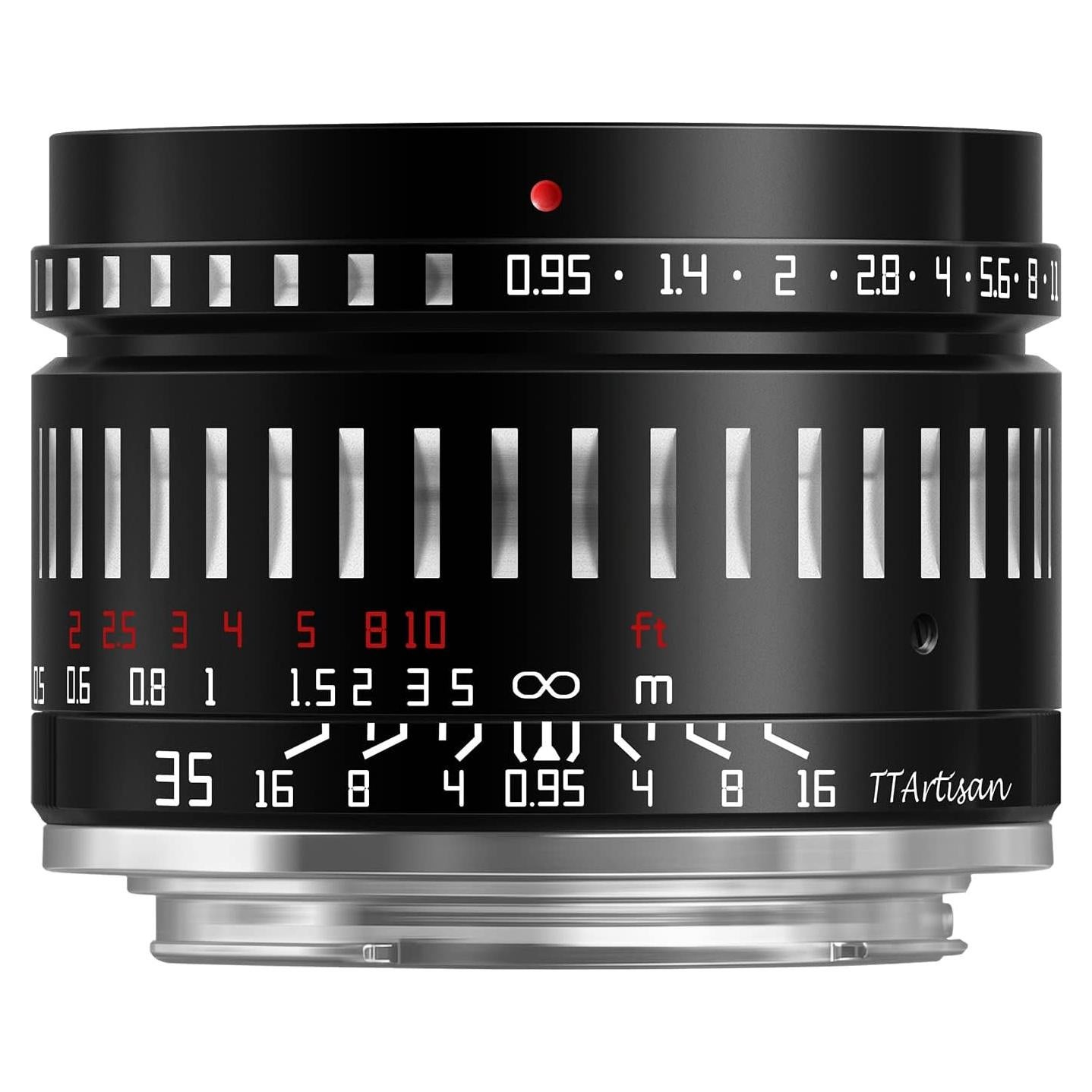 Lente Fija Manual 35mm F0.95 TTArtisan para Fuji X Mount