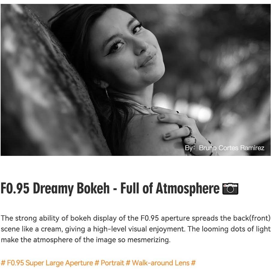 Lente Fija Manual 35mm F0.95 TTArtisan para Fuji X Mount