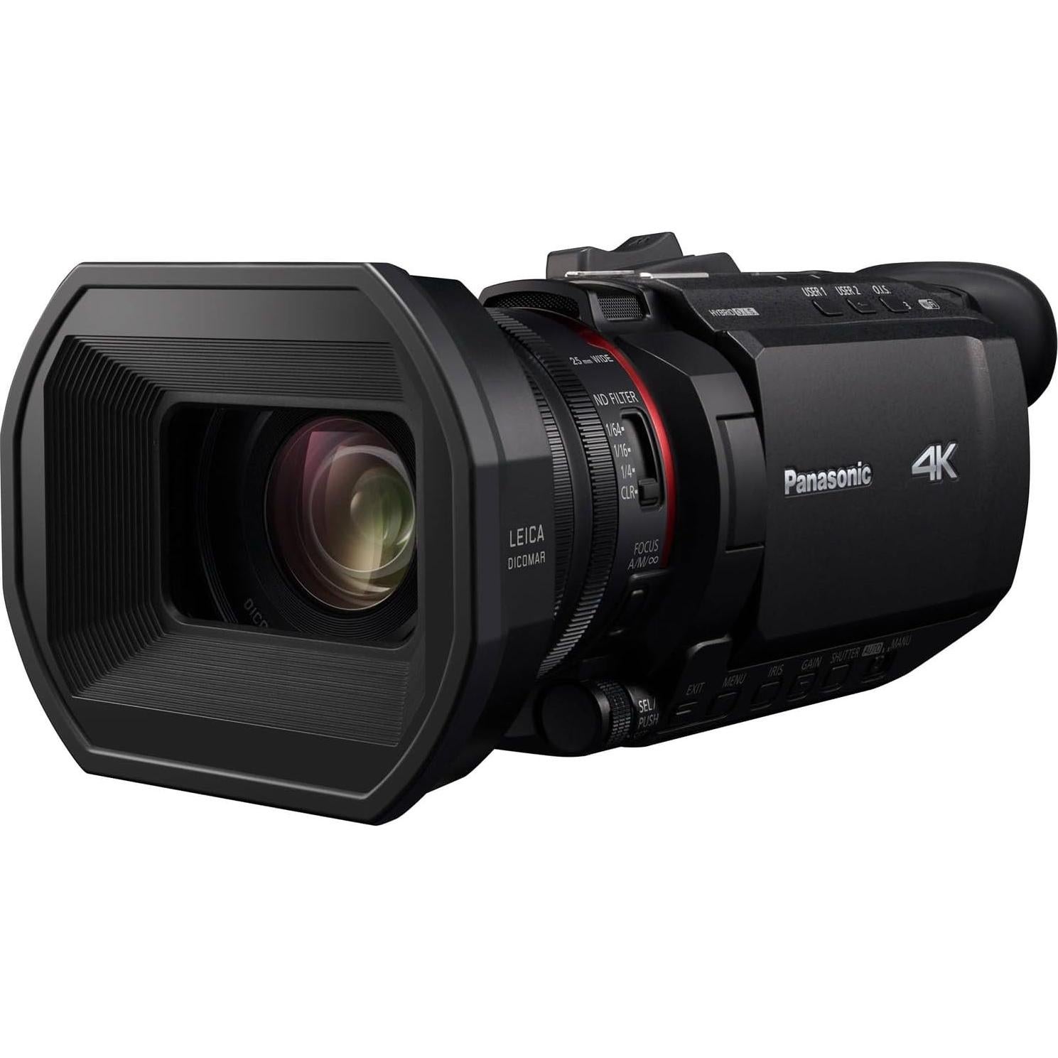Cámara Panasonic HC-X1500 UHD 4K + 64GB + Accesorios