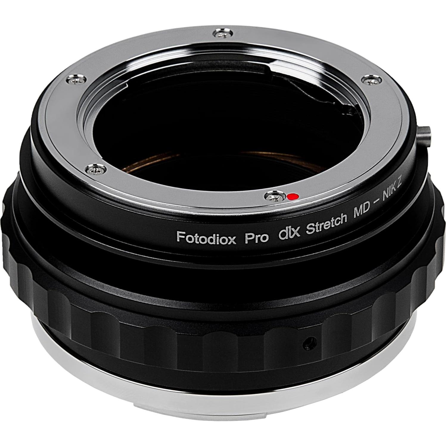 Adaptador Fotodiox DLX Stretch Minolta MD a Nikon Z - Macro y Filtros ND