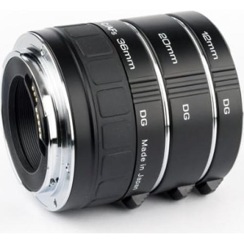 Juego de tubos de extensión Kenko Auto DG 12mm 20mm 36mm Canon