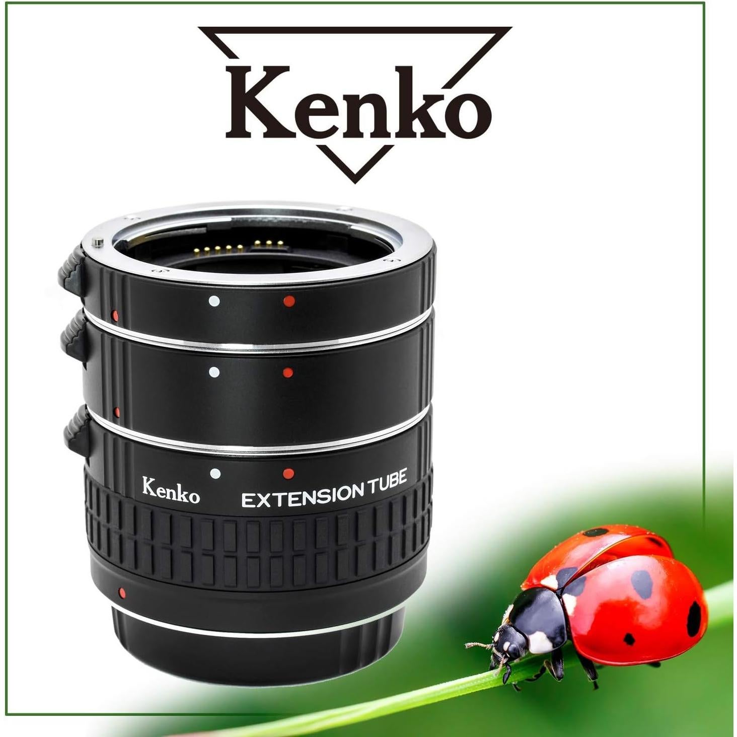 Juego de tubos de extensión Kenko Auto DG 12mm 20mm 36mm Canon