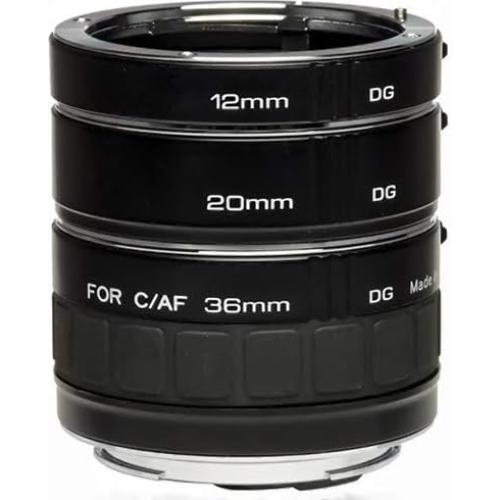 Juego de tubos de extensión Kenko Auto DG 12mm 20mm 36mm Canon