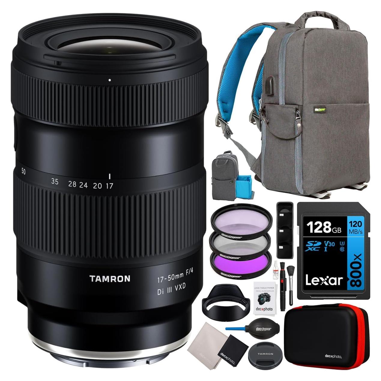 Lente Tamron 17-50mm F4 Di III VXD para Sony E - A068