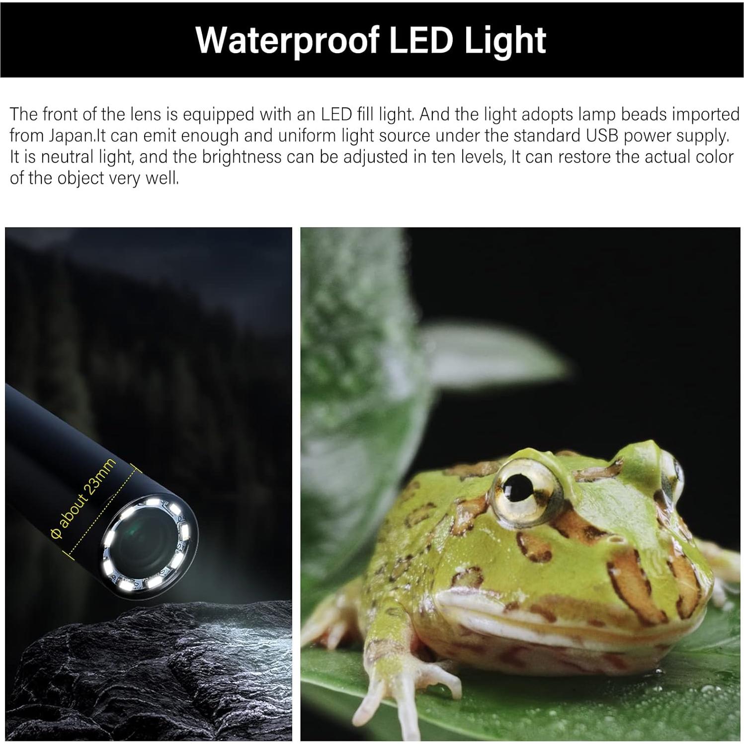 Lente Macro AstrHori 28mm F13 2X para Nikon Z con Luz LED