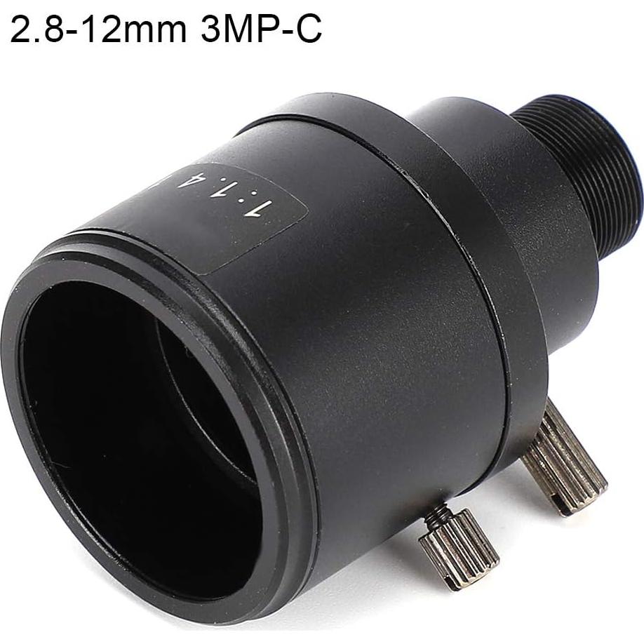 Lente de cámara CCTV Tangxi 2.8-12mm 3MP HD Montaje Manual