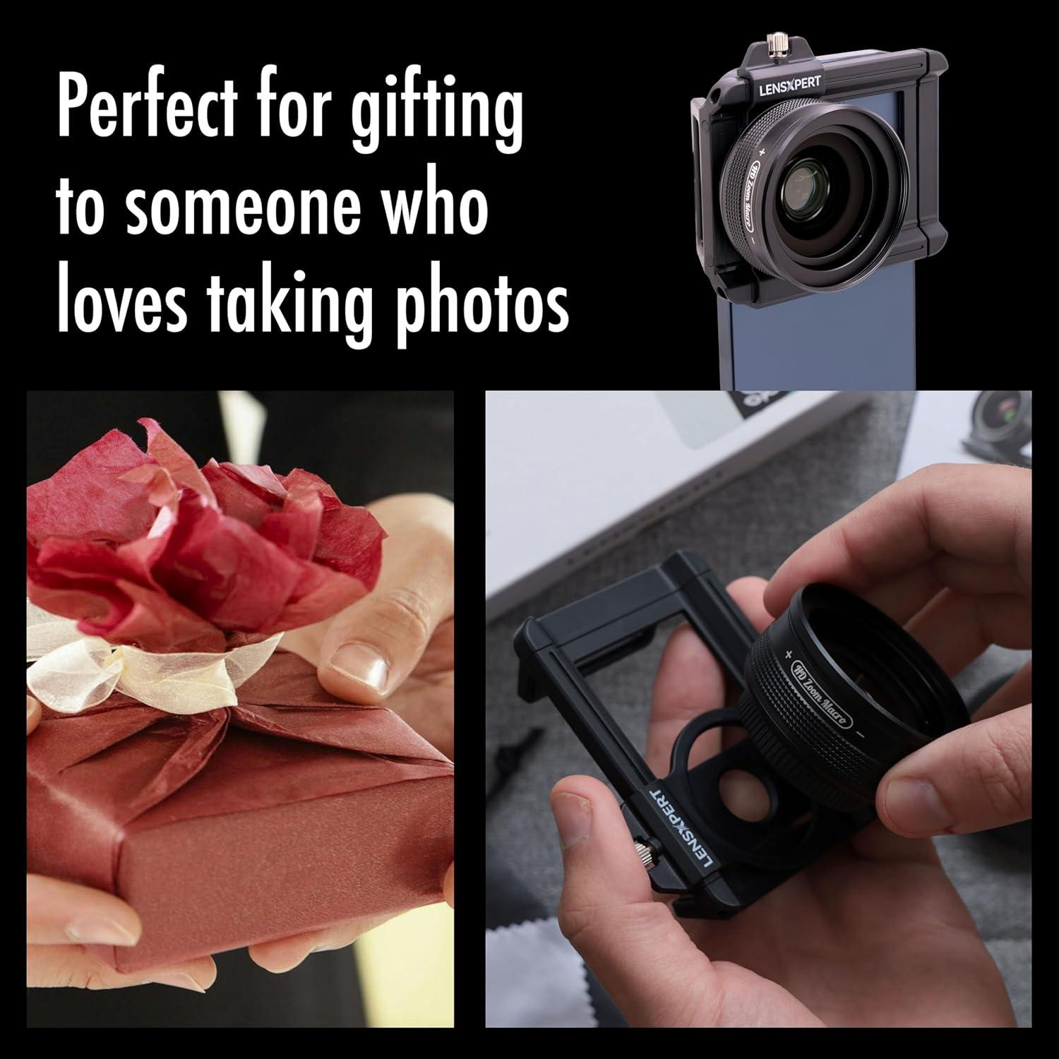 Kit de Lente Macro 10X-20X LensXpert para Smartphone