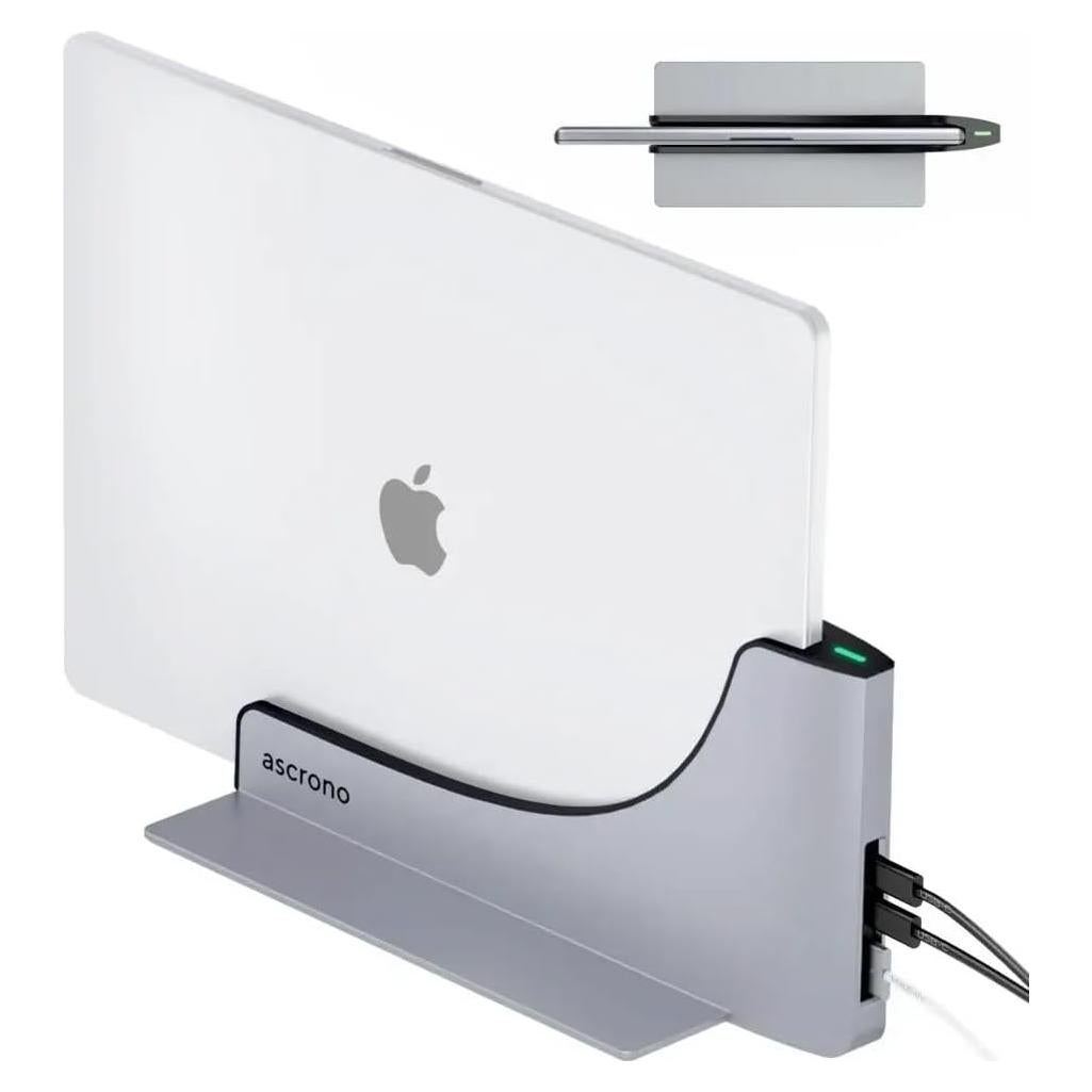Dock Ascrono para MacBook Air 13" - Conexión Dual Thunderbolt