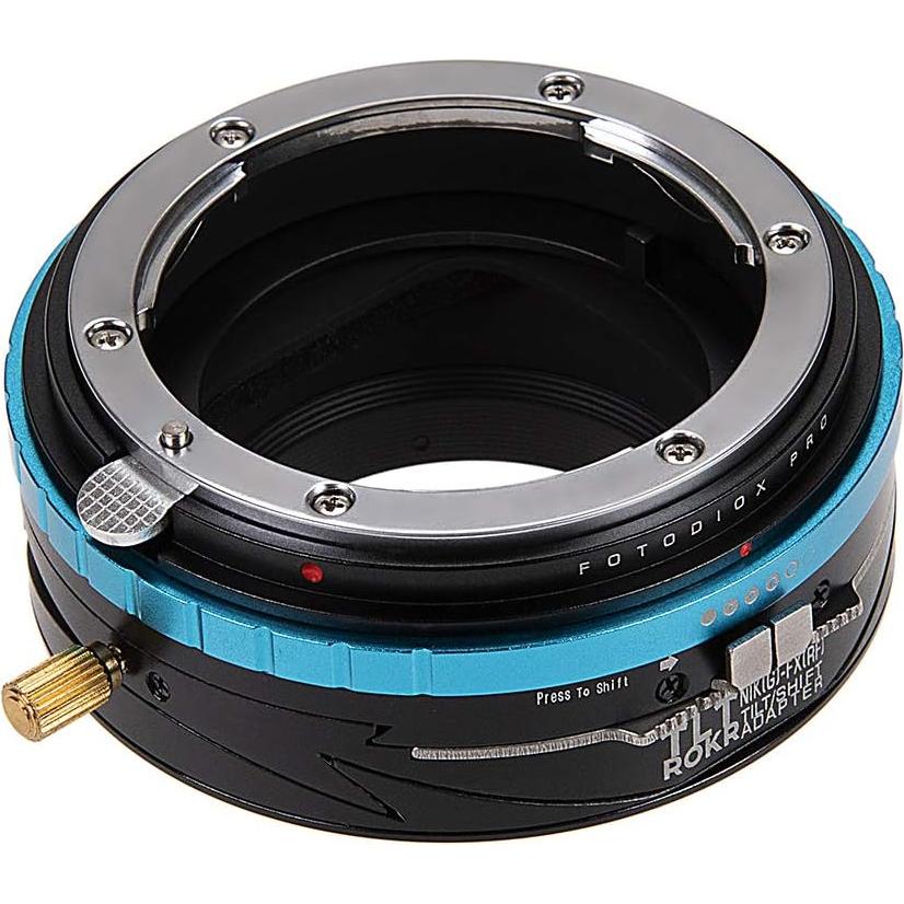 Adaptador Fotodiox TLT ROKR Nikon F a Fujifilm X - 20mm